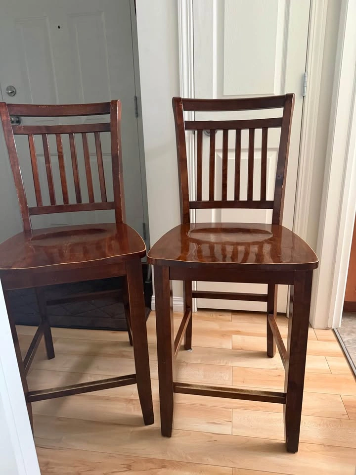 Solid Wood Counter/Bar Chairs - photo 5