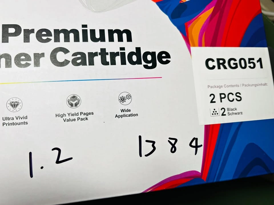 Premium Toner Cartridge CRG051 (2 Black)
