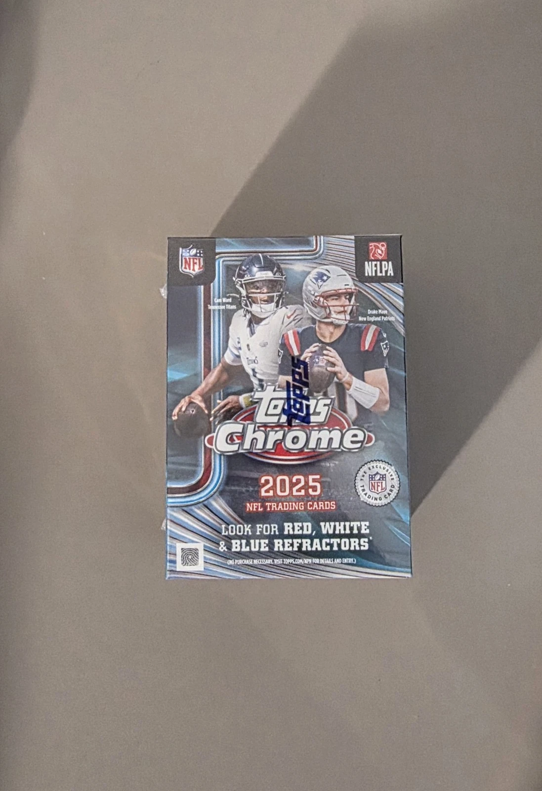 2025 Topps Chrome NFL Value Box Factory Sealed | Rookie QBs, Ref