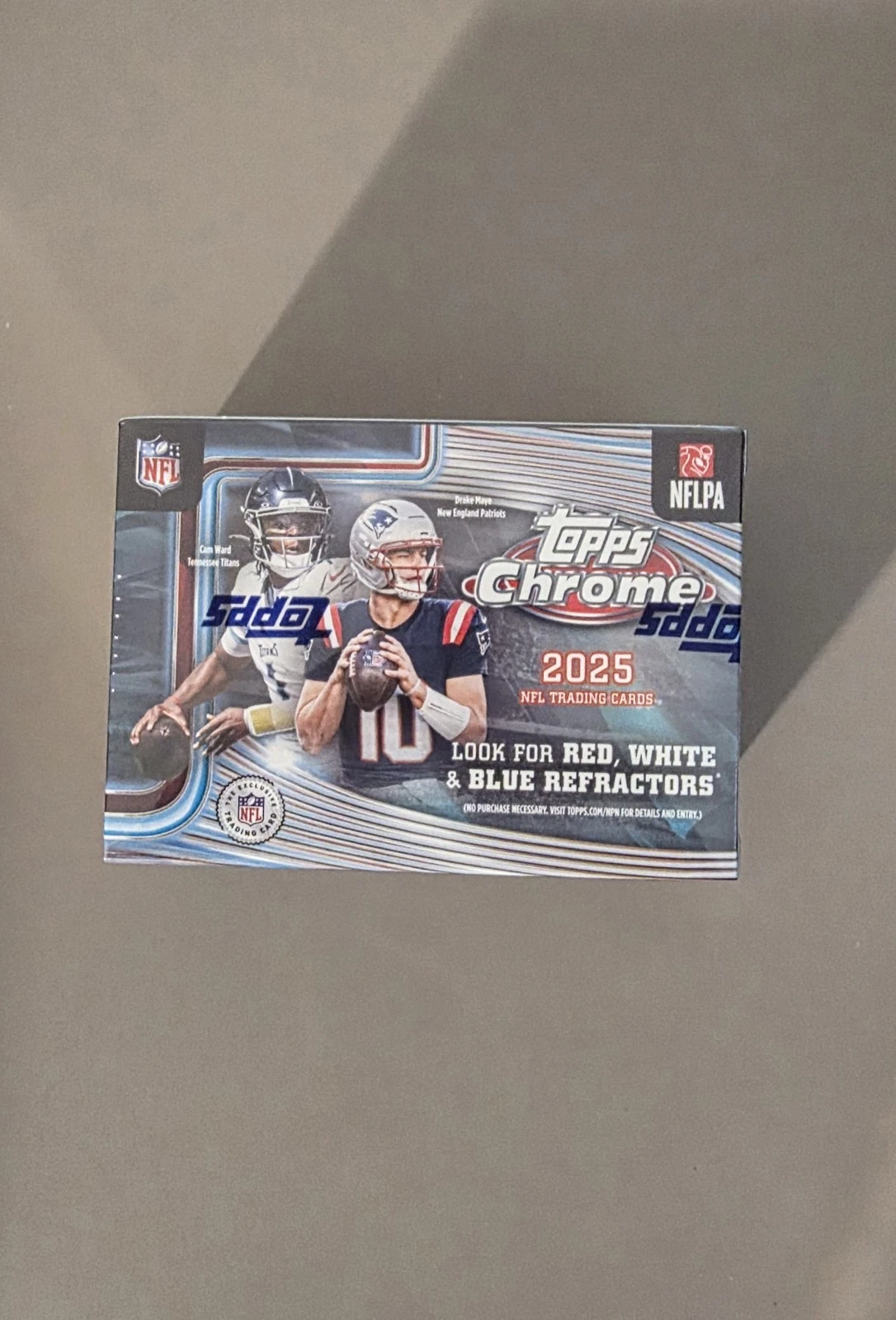 2025 Topps Chrome NFL Value Box Factory Sealed | Rookie QBs, Ref - photo 2
