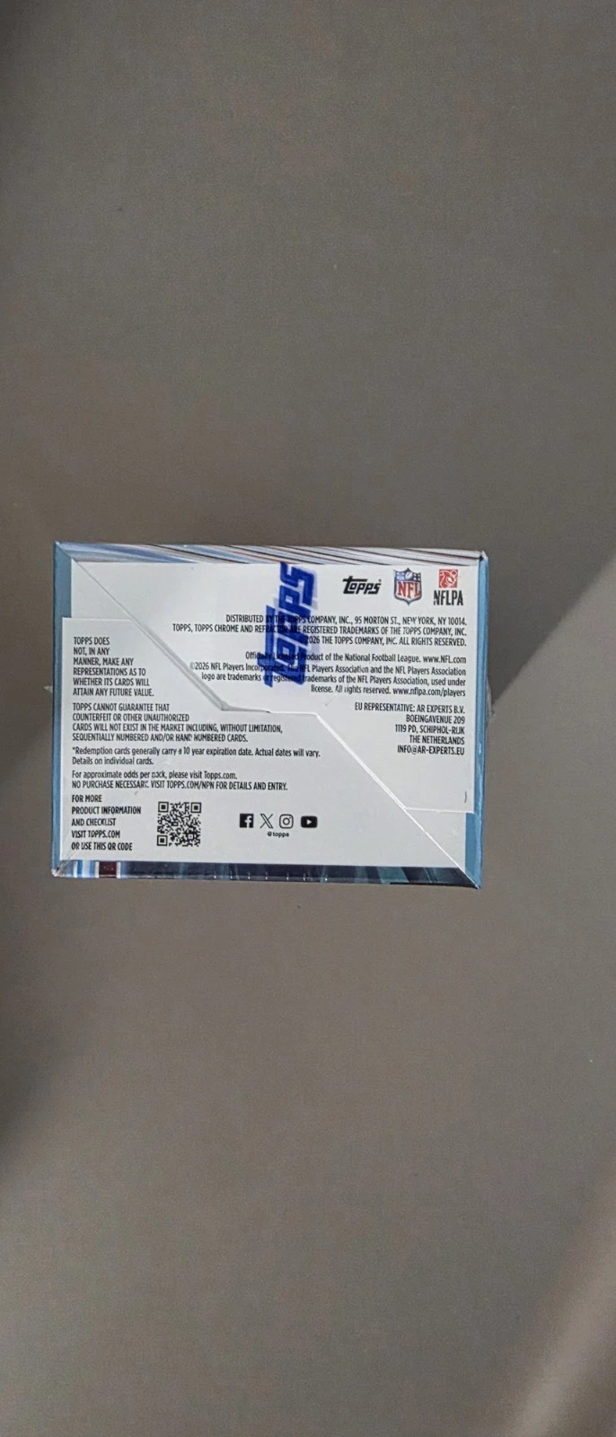 2025 Topps Chrome NFL Value Box Factory Sealed | Rookie QBs, Ref - photo 5