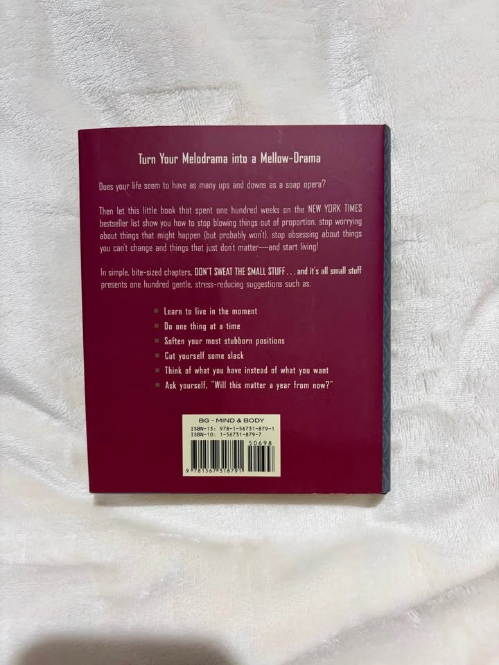 Don’t Sweat The Small Stuff by Richard Carlson - photo 2