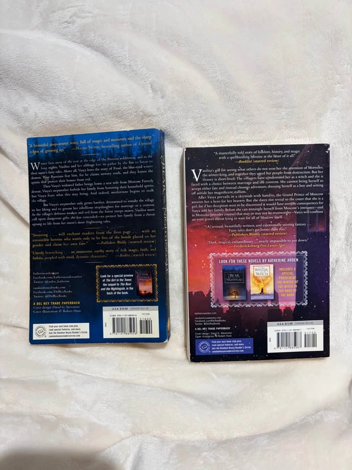 Fantasy Books: The Bear and the Nightingale & The Girl in the To - photo 2