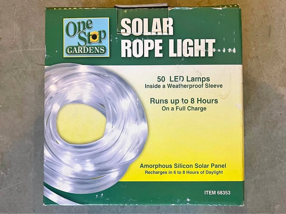 One Stop Gardens Solar Rope Light