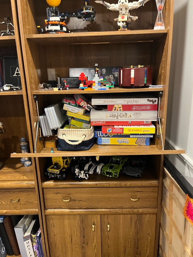 Two Spacious Book/Storage Shelving Units - 30.5x16x76 inches - photo 4
