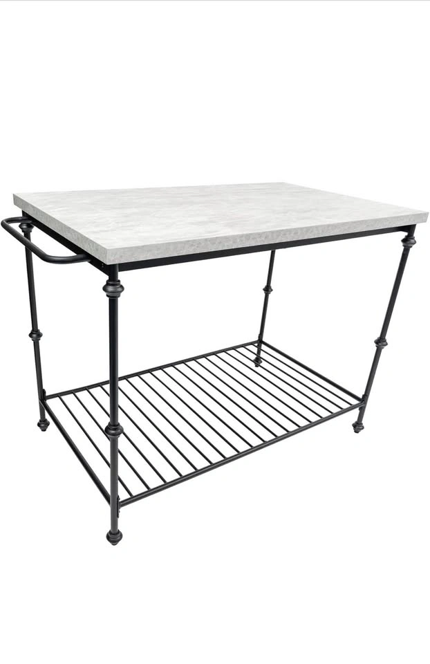 Brand New Kitchen Island with HPL Top & Storage Shelf - photo 3