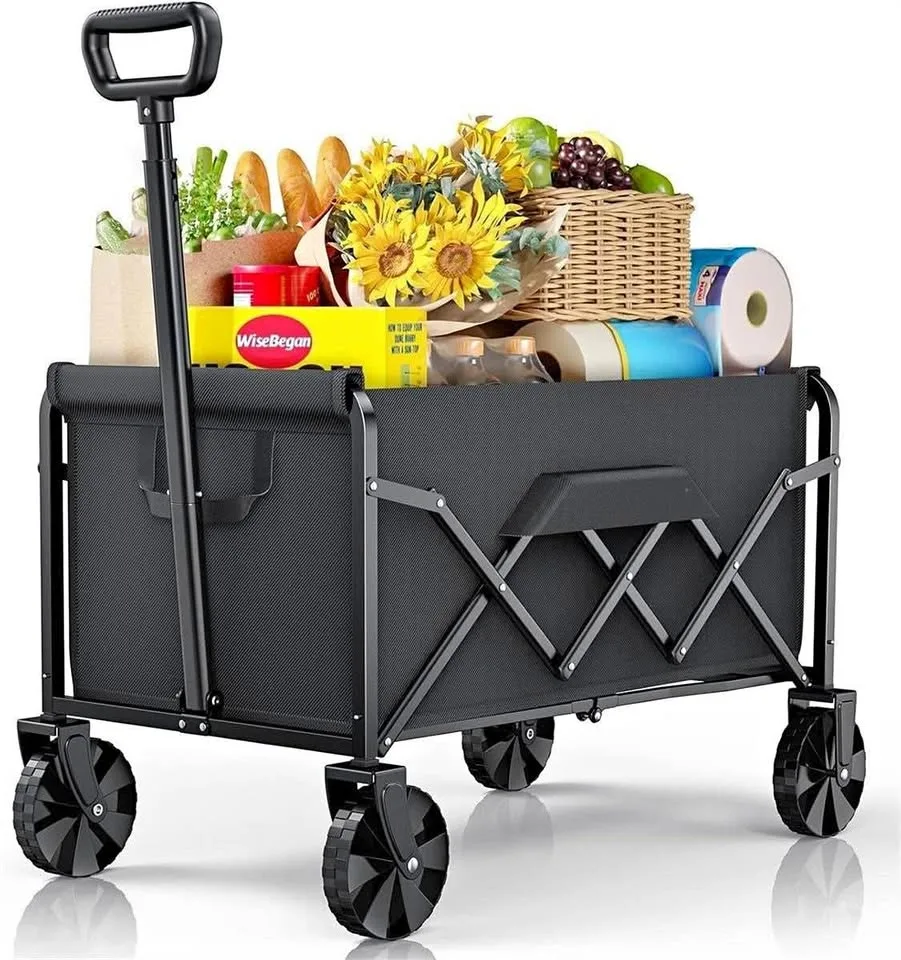 NEW Collapsible Wagon 28" x 17" x 36" (Black)