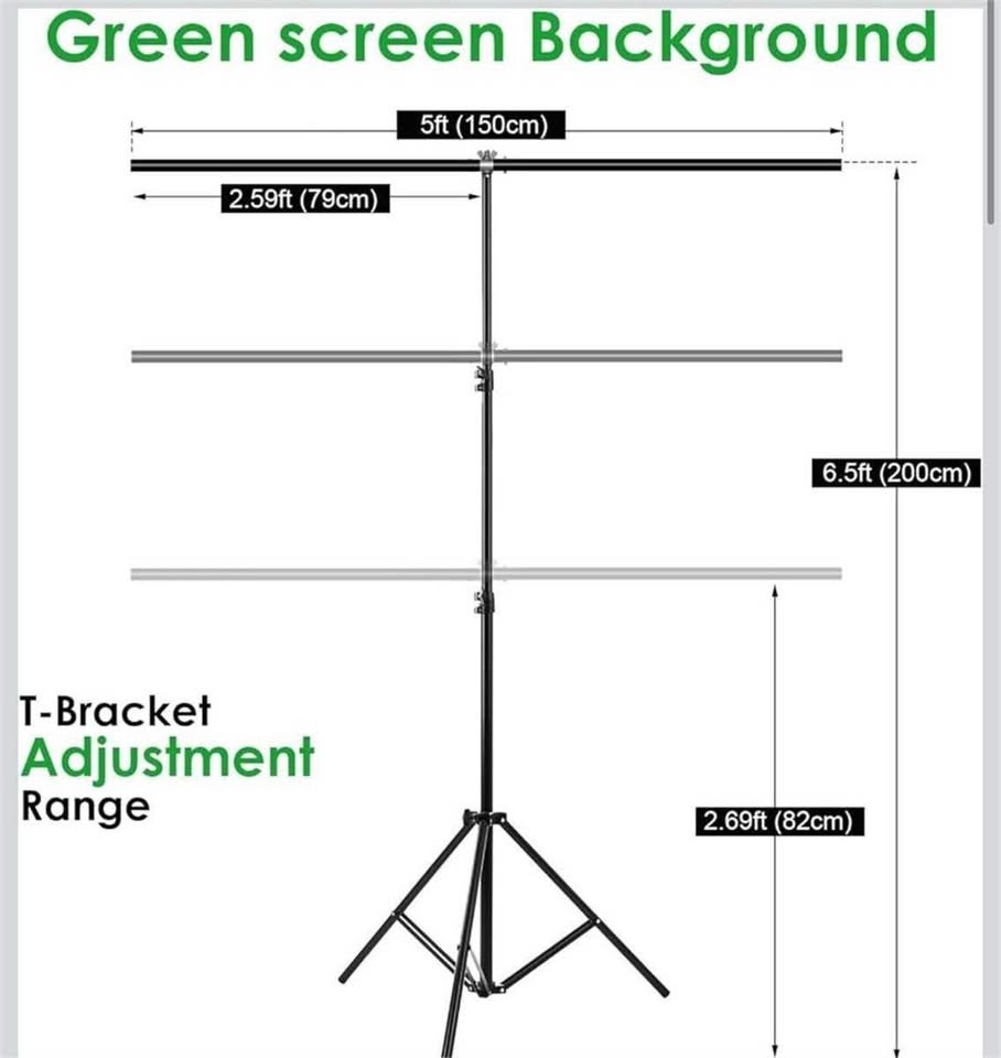 376 - Green Screen Backdrop Kit - photo 2