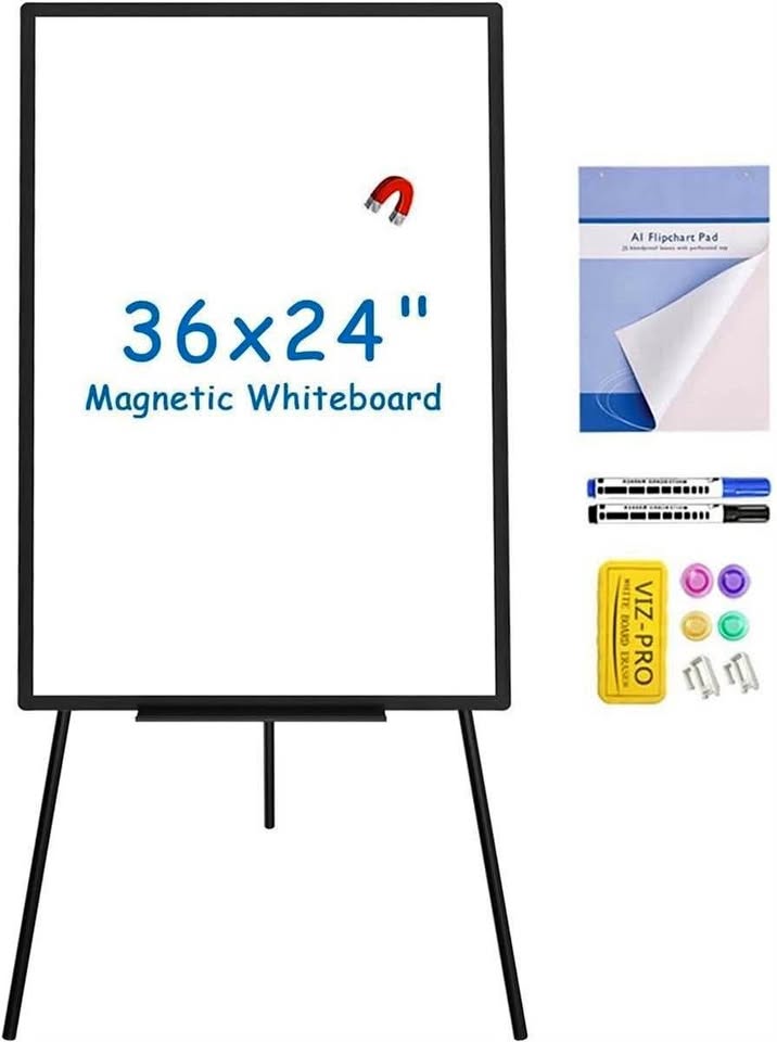 341 - (36" x 24") Magnetic Whiteboard Easel