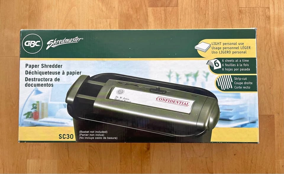 GBC Shredmaster SC30