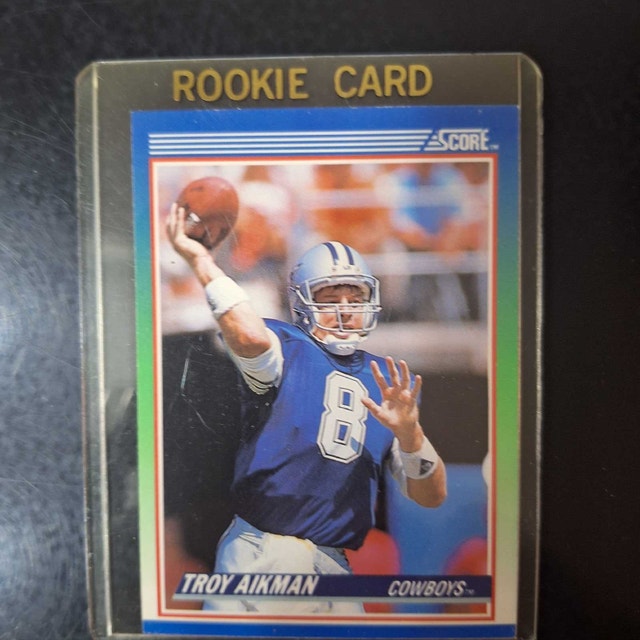 NFL - Troy Aikman #8 Card Lot - photo 4
