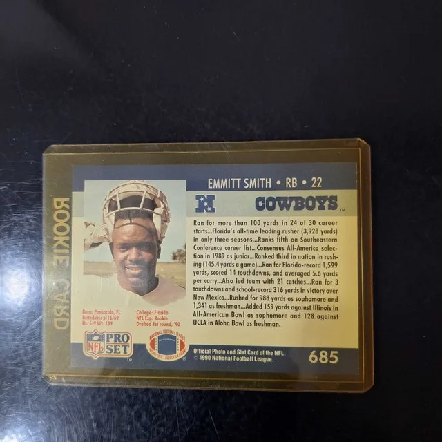 NFL - Emmitt Smith #22 Football Cards - photo 3