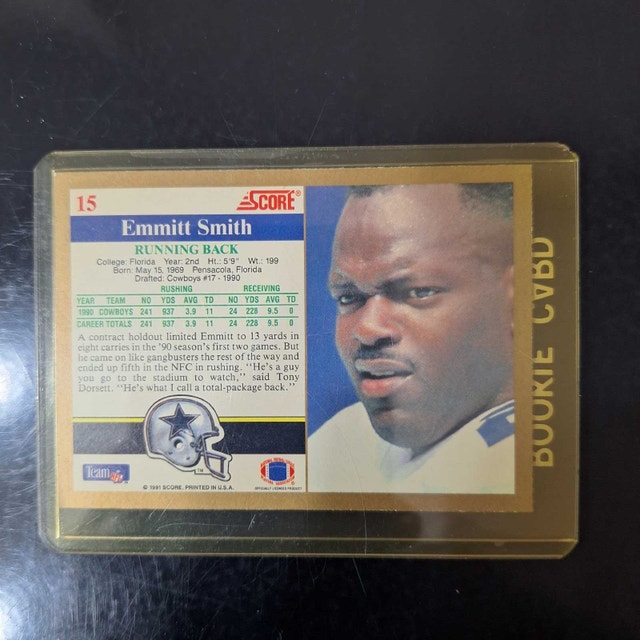 NFL - Emmitt Smith #22 Football Cards - photo 5