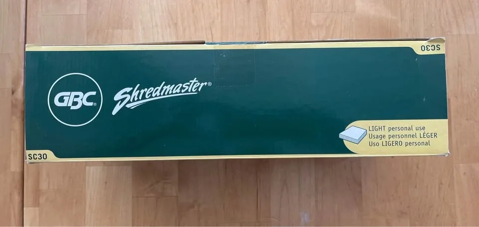 GBC Shredmaster SC30 - photo 2