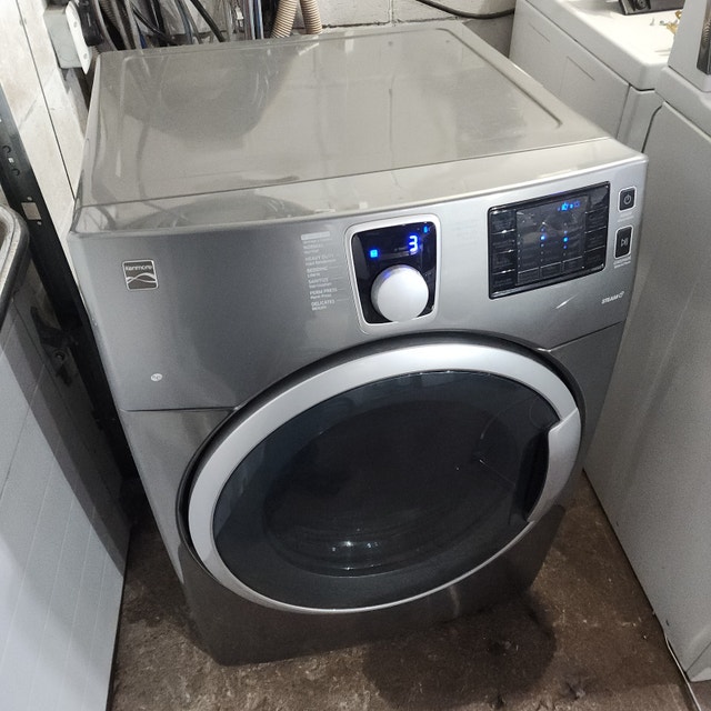 Kenmore Electric Dryer - Serviced Gray STEAM - photo 3