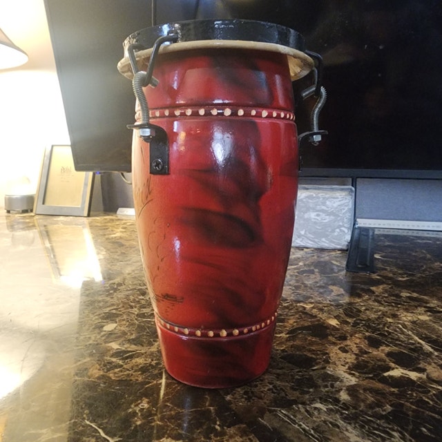 Vintage Quinto Bongo Hand Drum - photo 3