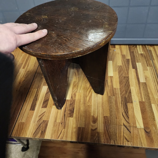 Wooden Stool - photo 5