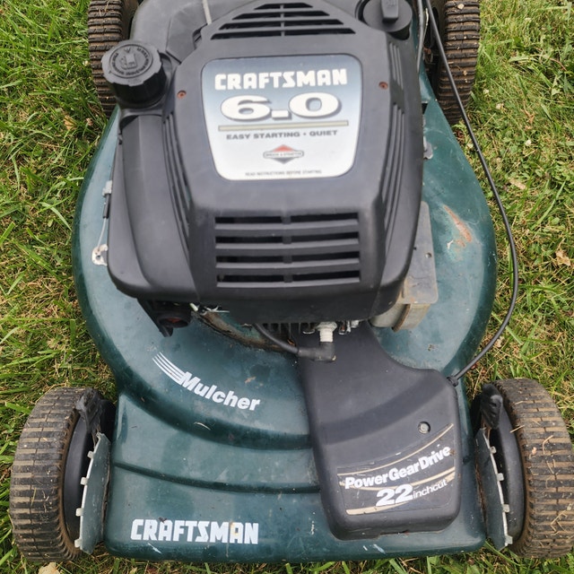 Gas 6 HP Self-Propelled Lawnmower - Craftsman Briggs - photo 4