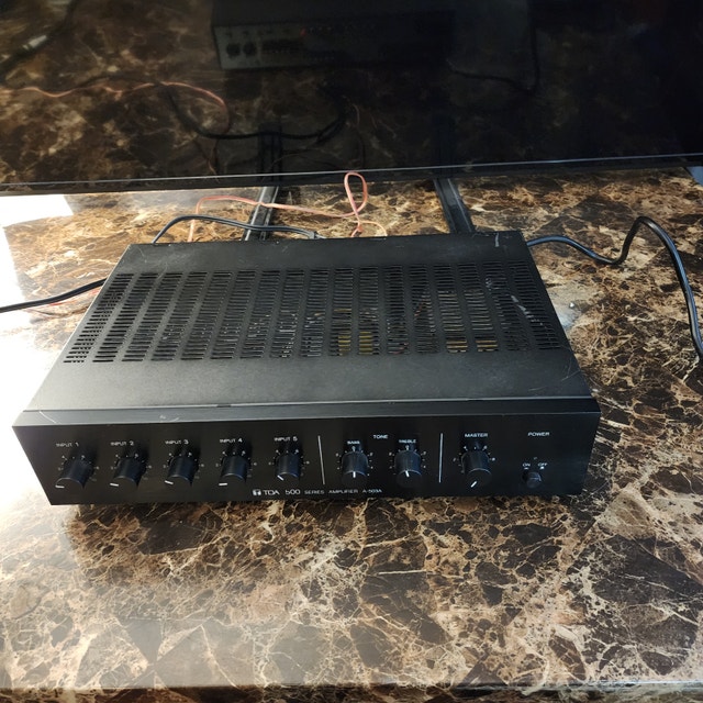 TOA 500 Series Amplifier A-503A - 30W PA Amp - photo 4