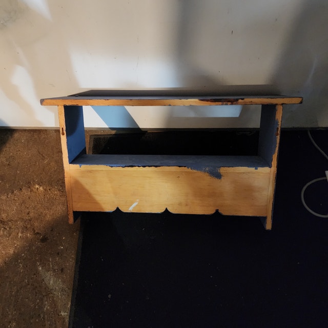 Blue Shelf Wall Mount Storage Coat Hanger - photo 5