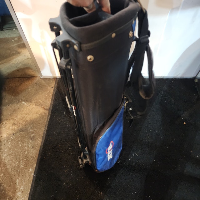 RAM Blue Golf Bag Club Strap, Carry, Stand - photo 4