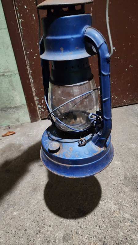 Dietz Vintage Lantern Decor Blue Hong Kong - photo 3