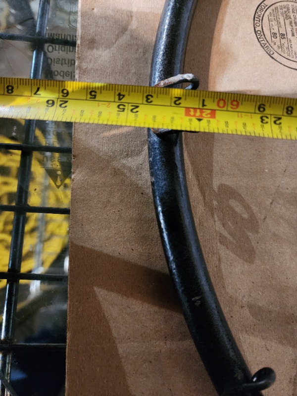 Basketball Net Hoop Black Metal No Spring - photo 5