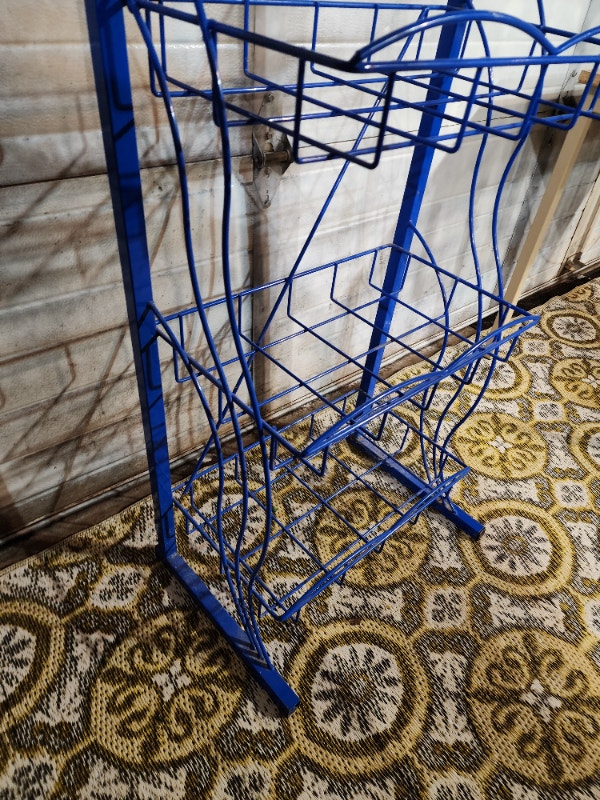 Aquafina Water Stand Rack Holder Blue 22'' x 13'' x 48'' - photo 2