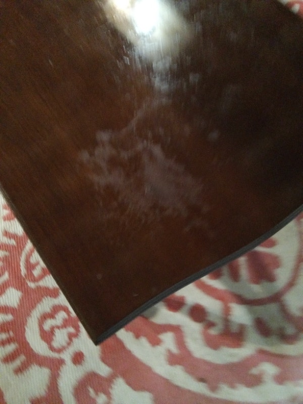 Side End Table with Discolored Top - photo 4