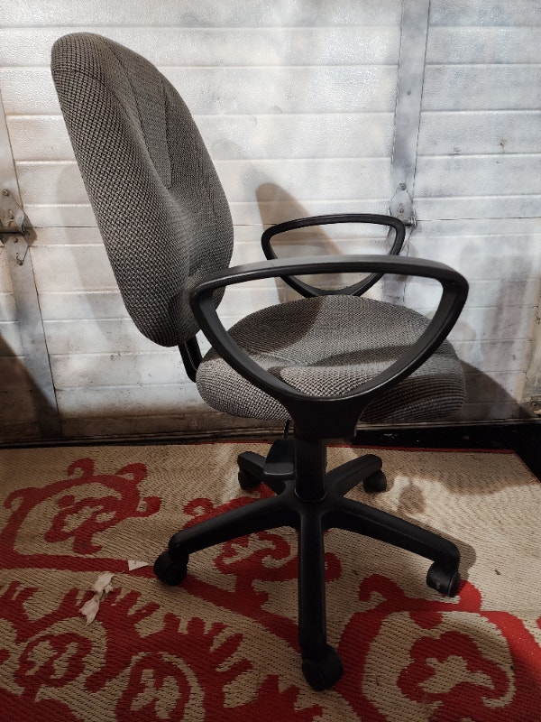 Gray Office Chair Adjustable - photo 4