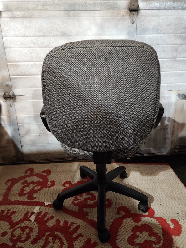 Gray Office Chair Adjustable - photo 5