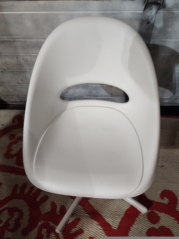 small White Chair swivel seat - photo 2