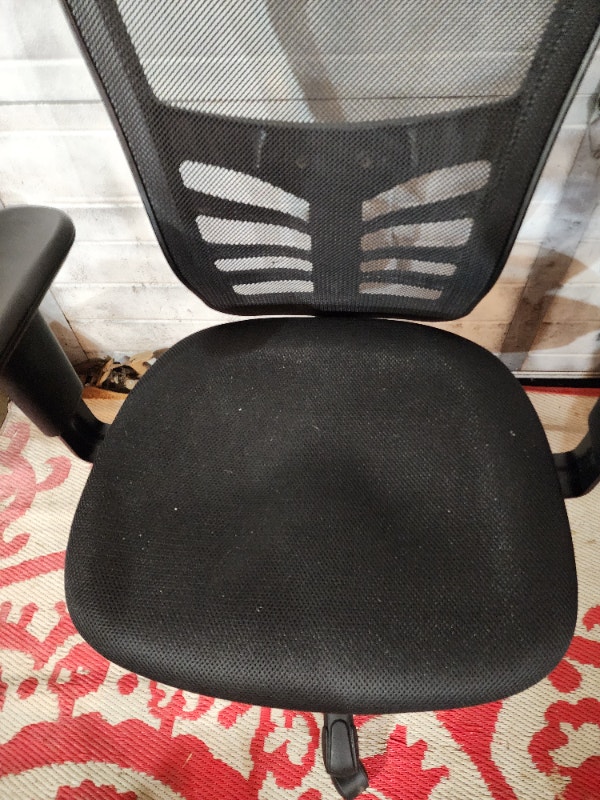 Computer Chair Black Arm Rests - photo 2