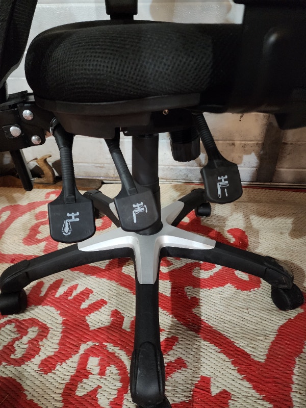 Computer Chair Black Arm Rests - photo 5