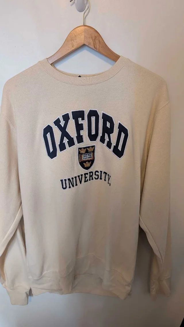 Men's Authentic XL Oxford University Crewneck Pullover thumbnail