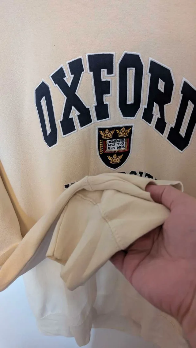 Men's Authentic XL Oxford University Crewneck Pullover image indicator(2)