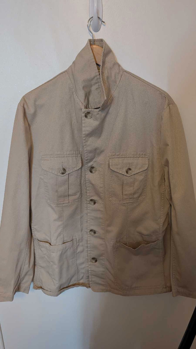 Tilley Men's Medium Beige Canada Made Jacket