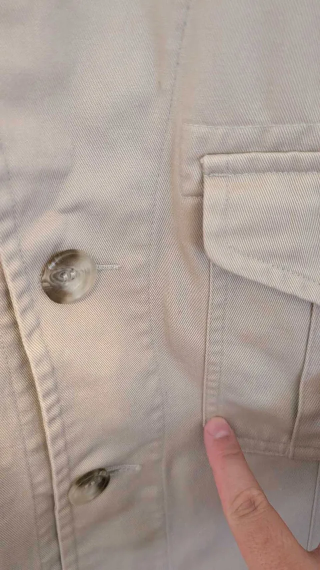 Tilley Men's Medium Beige Canada Made Jacket image indicator(8)