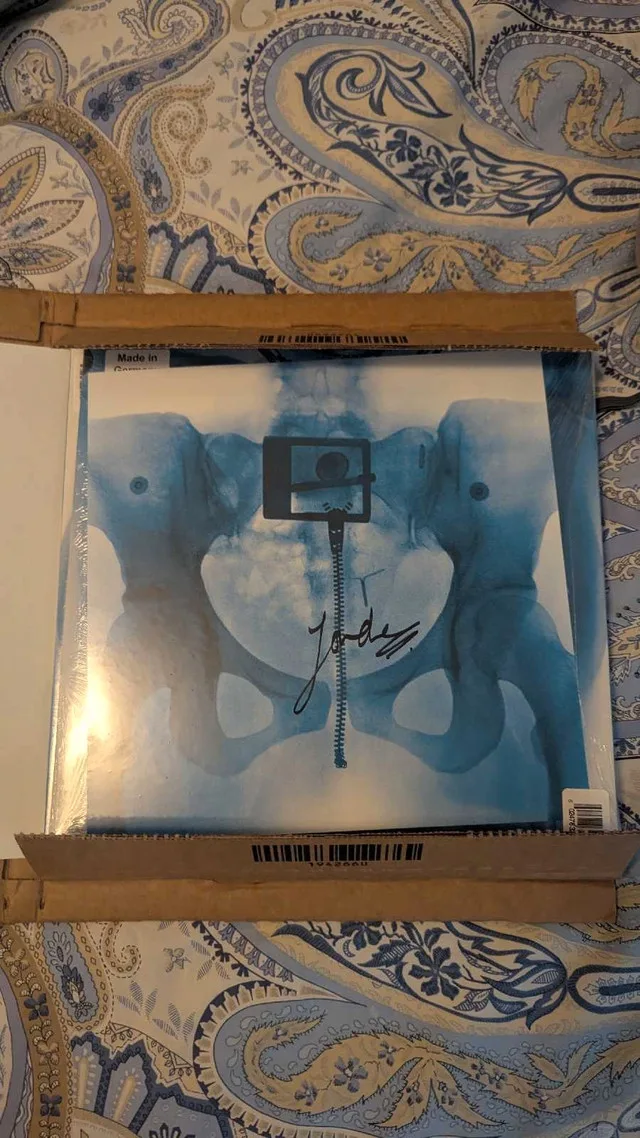 Lorde "Virgin" Signed Art Card Gatefold LP New thumbnail