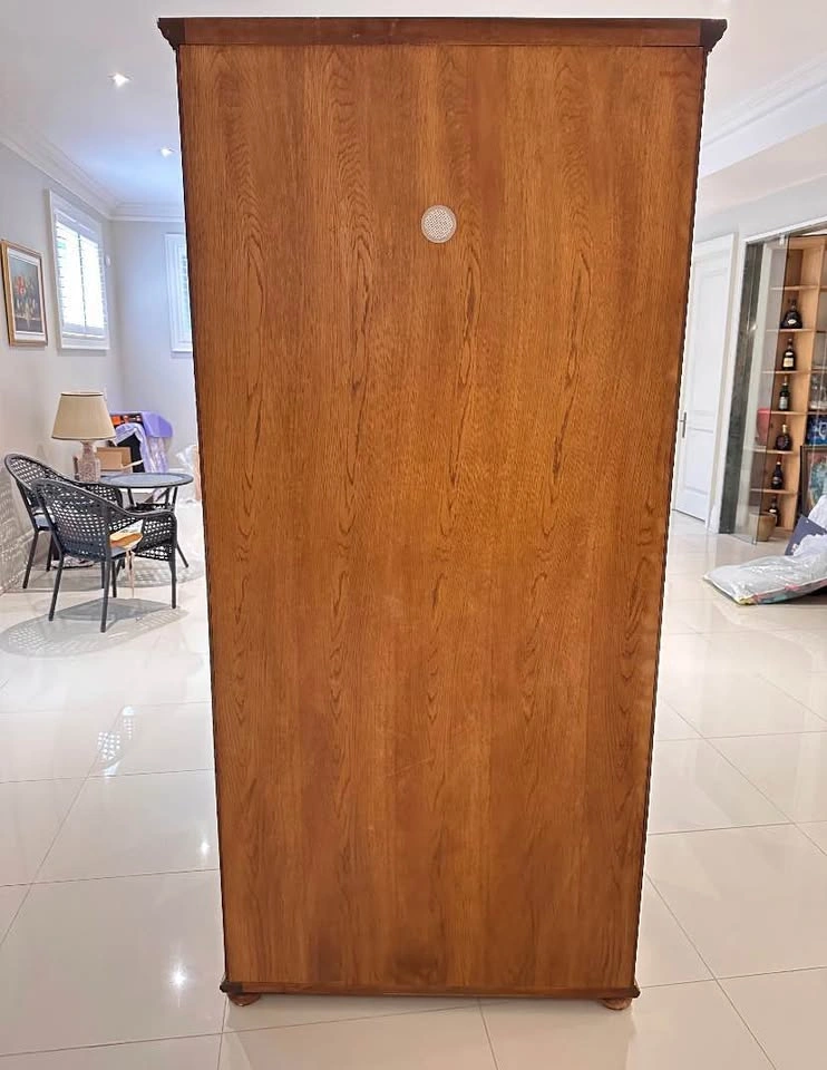 Vintage wardrobe - oak wood - photo 5