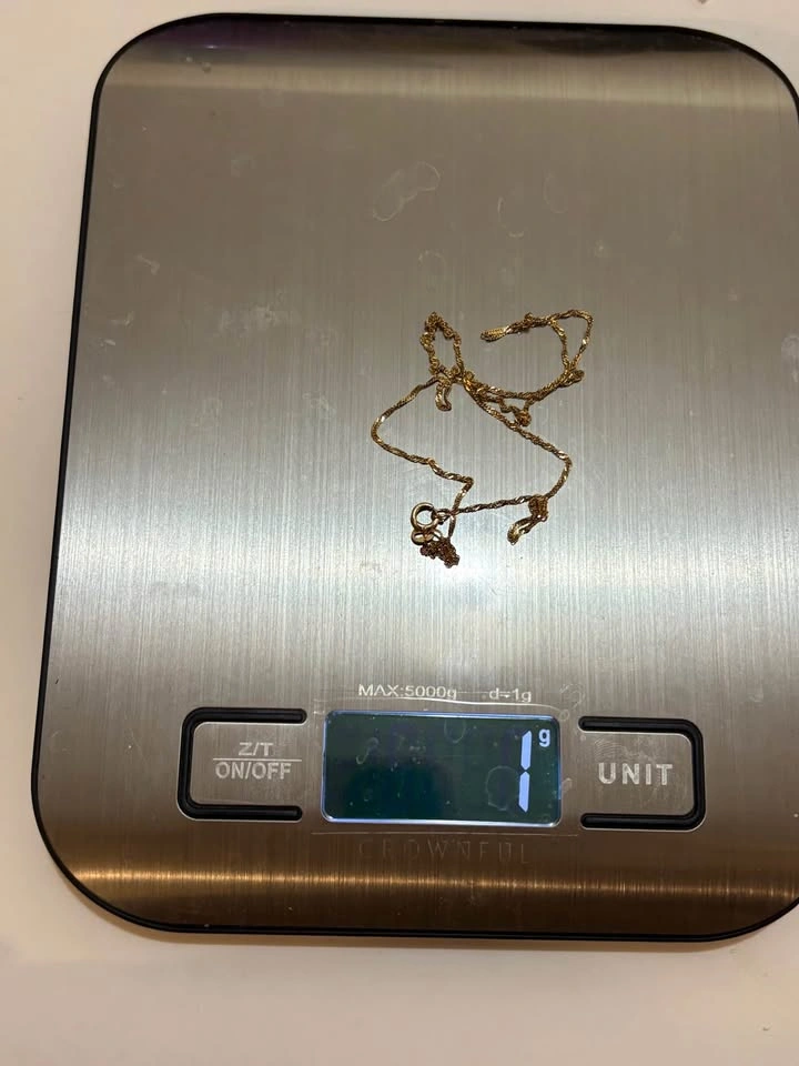 10K Gold Singapore Chain – 16 Inch - photo 3