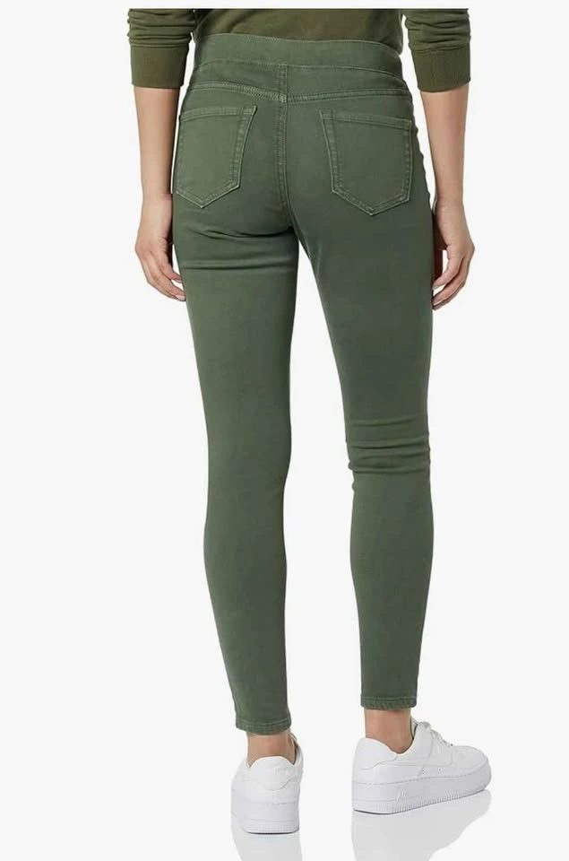 Women's Dark Green Pull-On Jeggings - Size 16 Short (XL/2XL) - photo 4