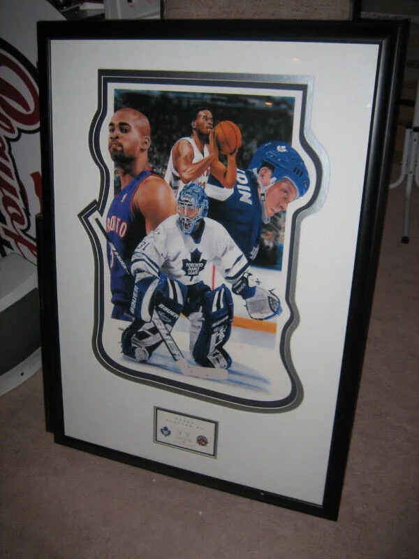 Bobby Orr Mickey Mantle Print + Bobblehead image indicator(4)