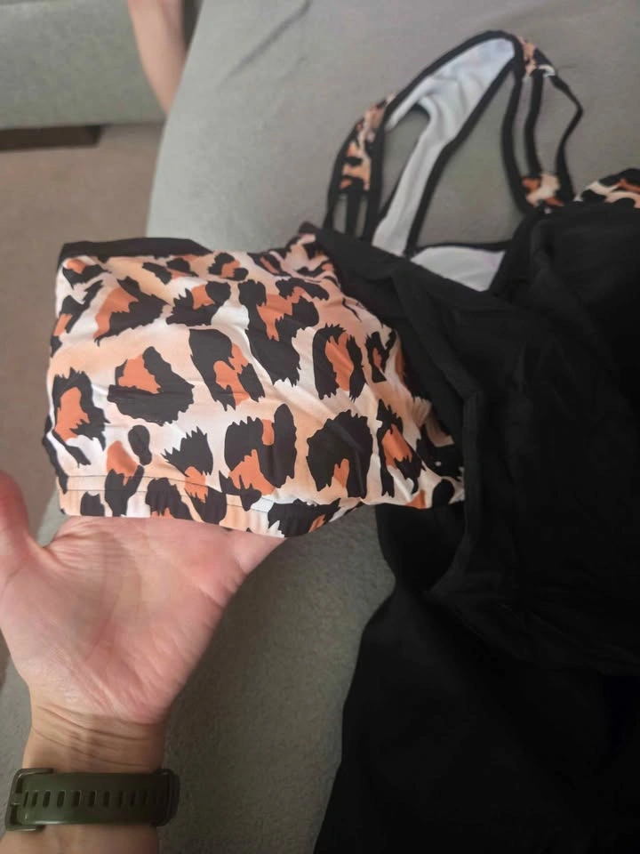 Women's Leopard Print Activewear Tank - Size 2XL (NEW) - photo 2