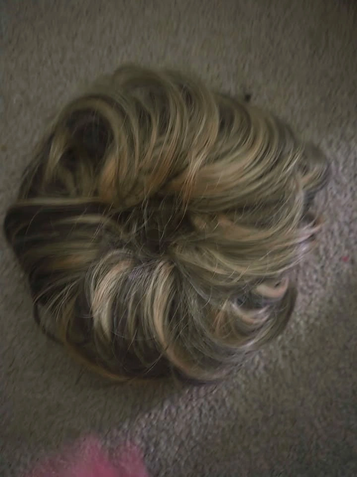 Premium Messy Bun Hair Piece - Japanese A-class Fiber (New) - photo 4