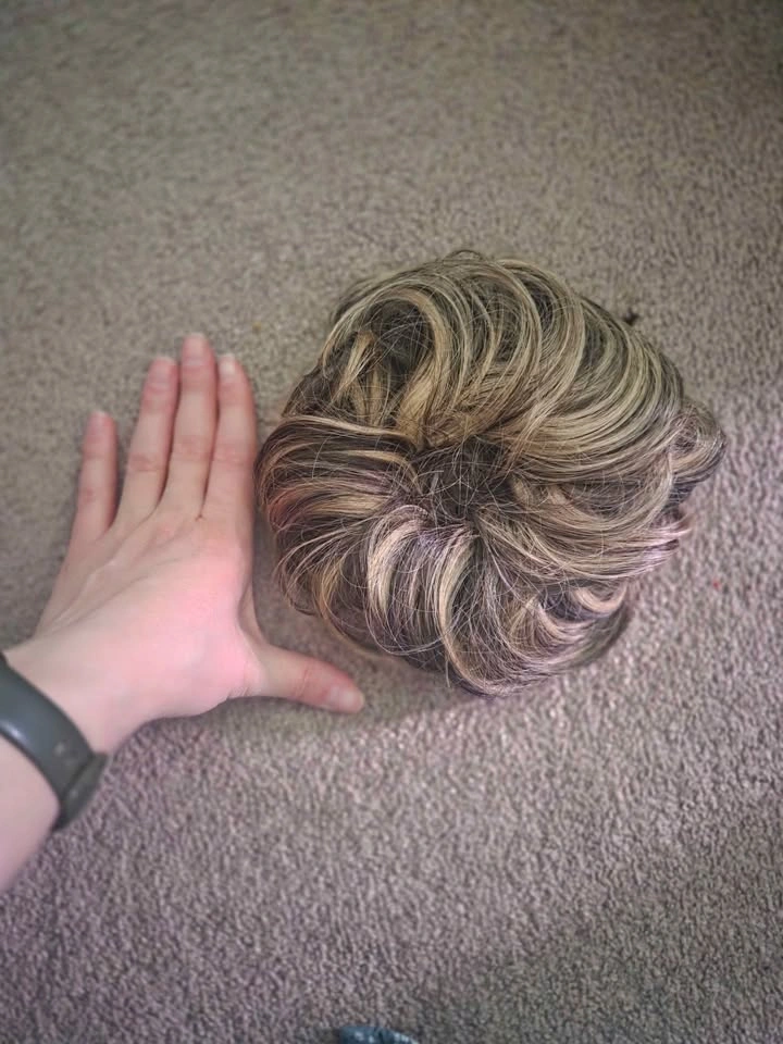 Premium Messy Bun Hair Piece - Japanese A-class Fiber (New) - photo 5