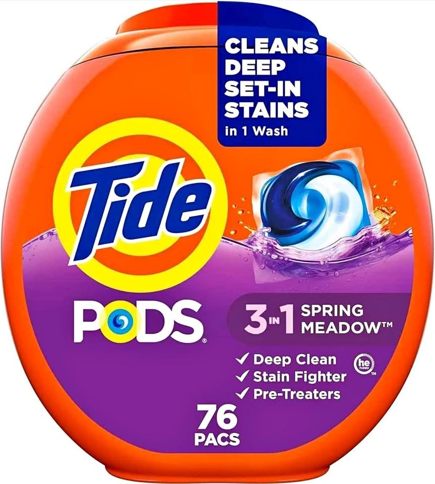 Tide PODS Laundry Detergent, 76 Count