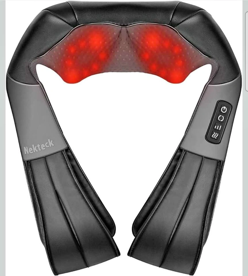 Nekteck Shiatsu Back Neck Massager w/ Heat