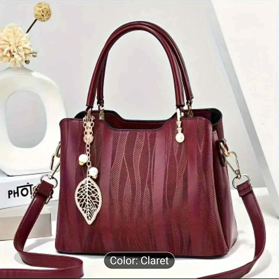 Brand new beautiful maroon Color hand bag for women
