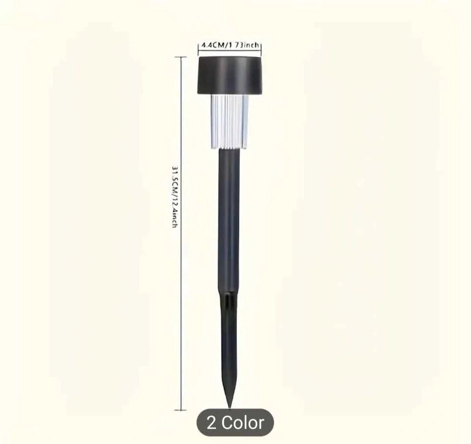 Set of 10 Solar Pathway Lights for Outdoor Yard & Patio - photo 4